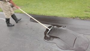 seal coating your own driveway