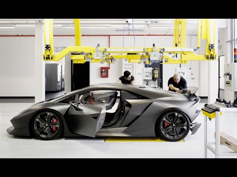 How Lamborghini car is designing and producted